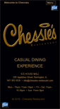 Mobile Screenshot of chessies-restaurant.com